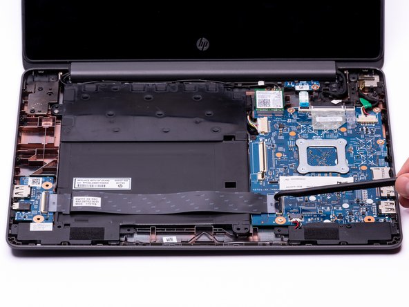 HP Chromebook 11-v019wm Battery Replacement, Battery: step 11, image 3 of 3