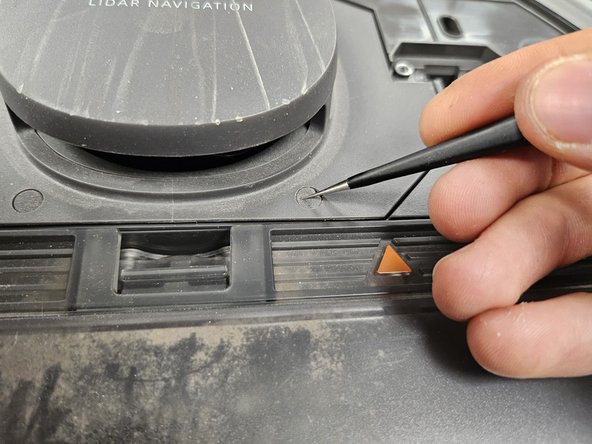 Dreame Z10 Pro: Laser Distance Sensor Replacement, Remove the LDS cage: crwdns2935265:03crwdnd2935265:01crwdnd2935265:03crwdne2935265:0