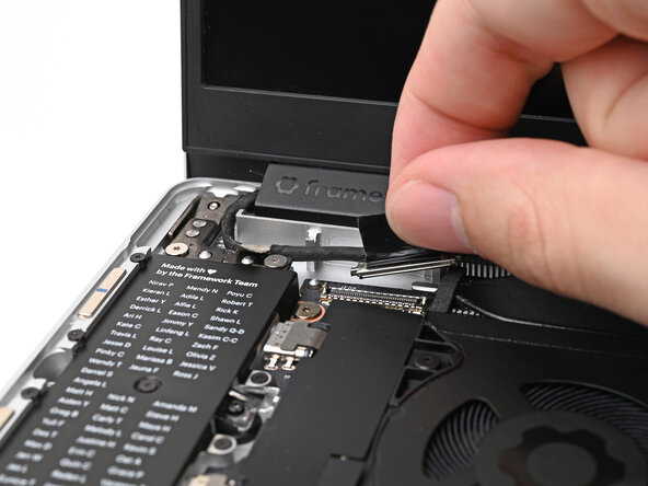 Framework Laptop 13 Pro Bottom Cover Upgrade Kit, Reroute the Display eDP Cable: step 44, image 2 of 2