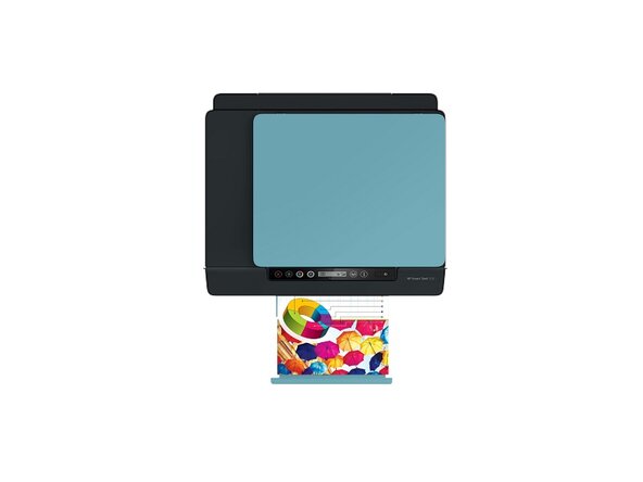 How to Refill Ink in HP Smart Tank 516 Printer, Open the ink tank cover: passo 2, immagine 1 di 1