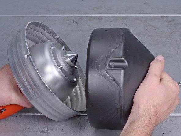 General Wire Drain Cleaner RSVD 2014 Cable Replacement, Remove the cable container: crwdns2935265:04crwdnd2935265:02crwdnd2935265:02crwdne2935265:0