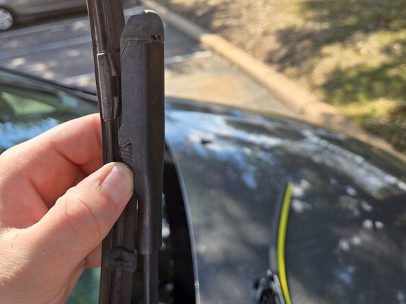 2015 Ford C-Max Windshield Wiper Replacement: step 9, image 2 of 3