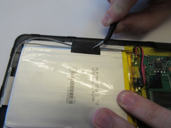 RCA RCT6378W2 Battery Replacement: step 3, image 2 of 3