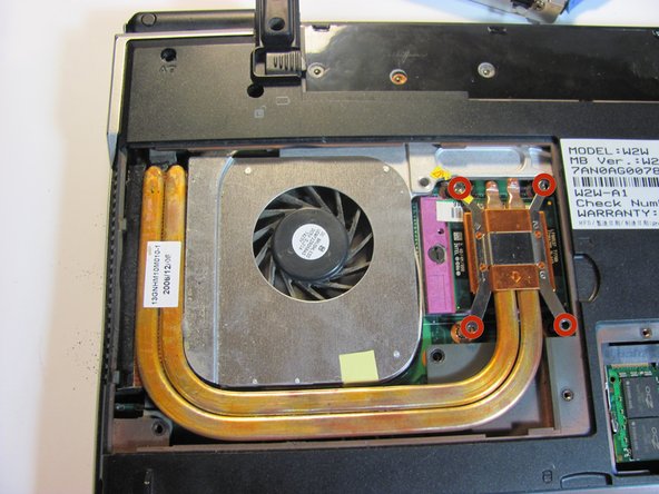 Asus W2W-A1 Fan Replacement: crwdns2935265:015crwdnd2935265:02crwdnd2935265:02crwdne2935265:0