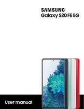 Samsung Galaxy S20 FE 5G User Manual