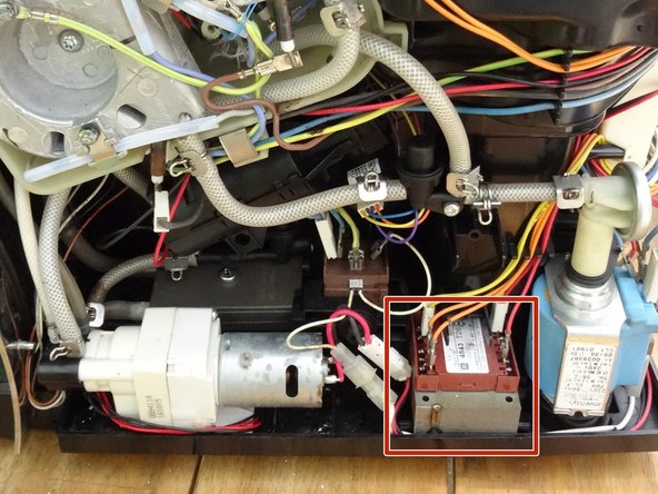 Jura Z models transformer replacement, Transformer: crwdns2935265:09crwdnd2935265:02crwdnd2935265:02crwdne2935265:0