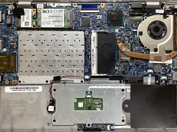 Improving Laptop Cooling, Heat sink removal: step 6, image 1 of 1