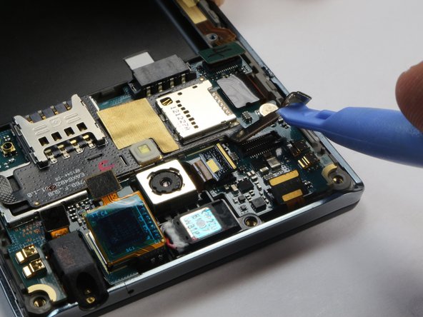 LG Optimus L9 P769 Rear Facing Camera Replacement, Unpluging the Motherboard Cont.: crwdns2935265:03crwdnd2935265:03crwdnd2935265:03crwdne2935265:0