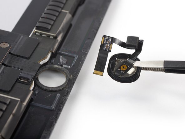 iPad Pro 12.9" 2nd Gen Screen Replacement, Remove the home button: crwdns2935265:044crwdnd2935265:03crwdnd2935265:03crwdne2935265:0