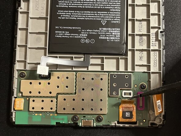 Kindle Paperwhite 11th Generation Disassembly, Continue Disconnect Cables: step 6, image 2 of 2