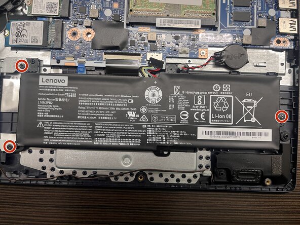 Lenovo IdeaPad 3-15IML05 Battery Replacement, Battery: crwdns2935265:04crwdnd2935265:01crwdnd2935265:02crwdne2935265:0