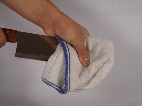 How to Fix a Broken Chef’s Knife Tip: step 8, image 2 of 2