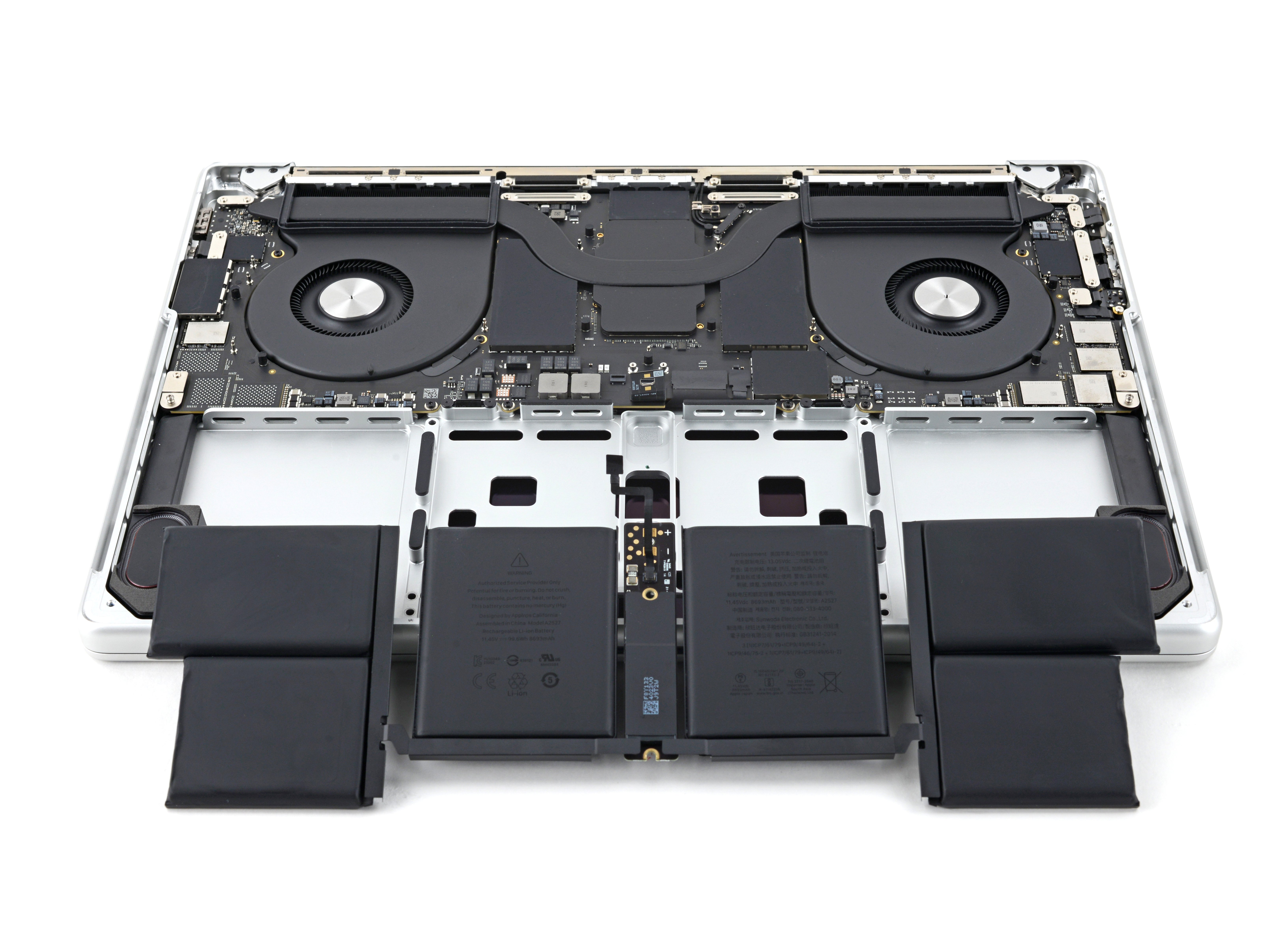 MacBook Pro 14インチ 2024 (M4 ProおよびM4 Max) バッテリーの交換