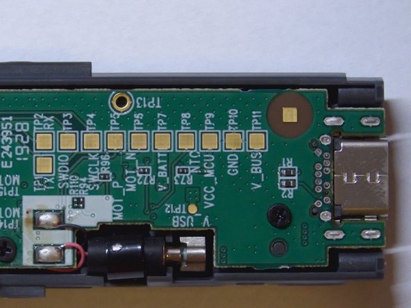 Logitech Spotlight Teardown, Close-Up of the Front of the PCB: crwdns2935265:06crwdnd2935265:02crwdnd2935265:03crwdne2935265:0