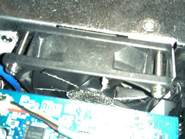 Optoma H180X Projector Disassembly, Close up: other fan (beside lamp): step 9, image 1 of 1