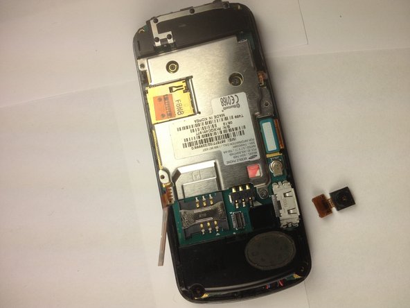 Disassembling Samsung Gravity SGH-T459 1.3 megapixel camera, 1.3 megapixel camera: crwdns2935265:04crwdnd2935265:02crwdnd2935265:02crwdne2935265:0