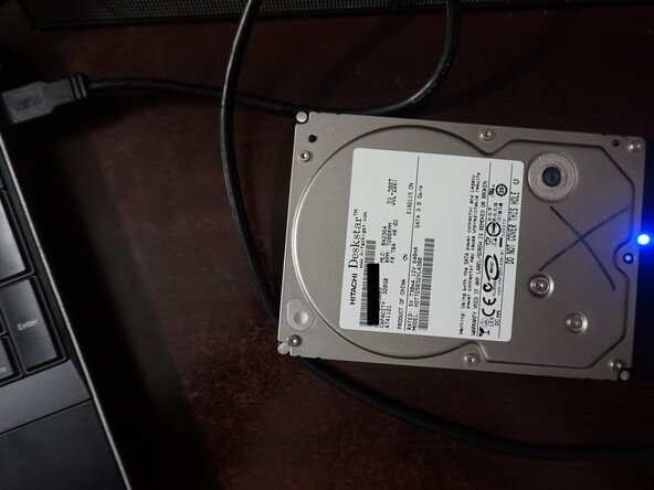 Diagnosing and Erasing Hard Drives, Mounting the hard drive for testing: crwdns2935265:01crwdnd2935265:01crwdnd2935265:03crwdne2935265:0