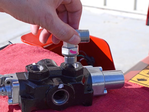 Toro Log Splitters 22618HD 2019 Control Valve Replacement: step 23, image 3 of 3