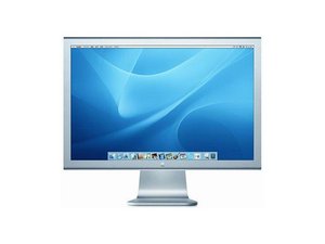 SOLVED: Cinema display 30-inch 2007. I can't get the resolution up