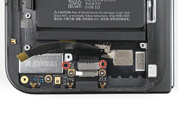 Google Pixel 9 Pro Fold USB-C Port Board Replacement