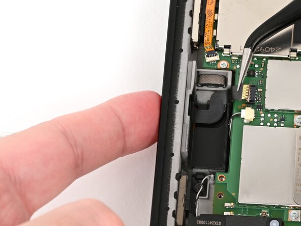 Nintendo Switch 2 Right Joy-Con 2 Connector Replacement, Install the right Joy‑Con 2 connector cable: crwdns2935265:042crwdnd2935265:03crwdnd2935265:03crwdne2935265:0