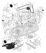 SOLVED need diagram to install belt on Murray riding mower