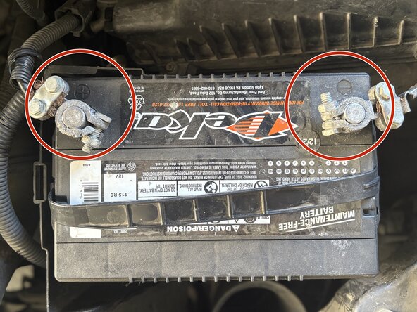 2004 Acura TL Car Battery Replacement: step 5, image 1 of 2