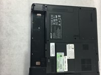 Acer Aspire 3003WLCi Internal Fan Replacement