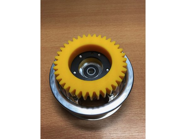 How to assembly FatBoy SS Mini Gear Drive, Attach wheel gear to wheel hub: crwdns2935265:09crwdnd2935265:02crwdnd2935265:03crwdne2935265:0
