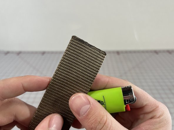 Trim a Webbing Belt, Alternative method: crwdns2935265:06crwdnd2935265:03crwdnd2935265:03crwdne2935265:0