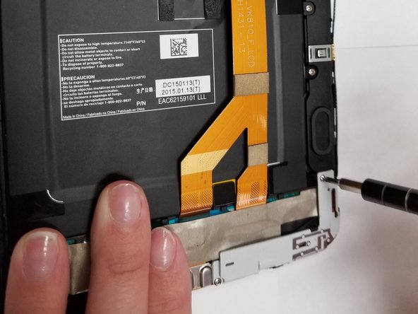 LG G Pad 8.3 4G Battery Replacement, Vibrator: crwdns2935265:07crwdnd2935265:02crwdnd2935265:02crwdne2935265:0