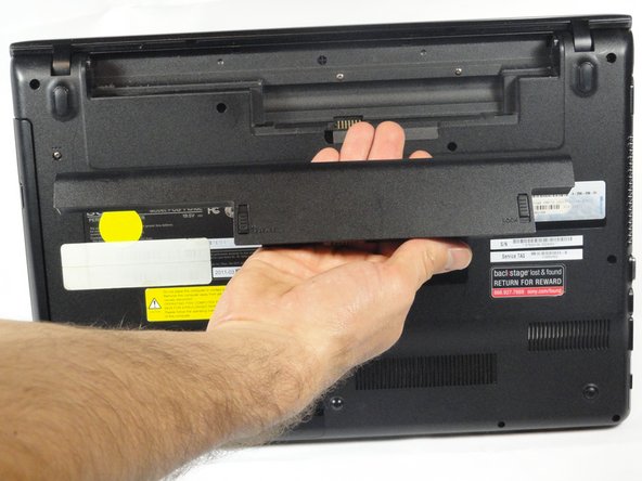 Sony VAIO VPC-EB33FM Fan Replacement: step 3, image 2 of 2