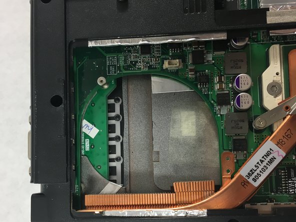 Acer Aspire 3003WLCi Internal Fan Replacement