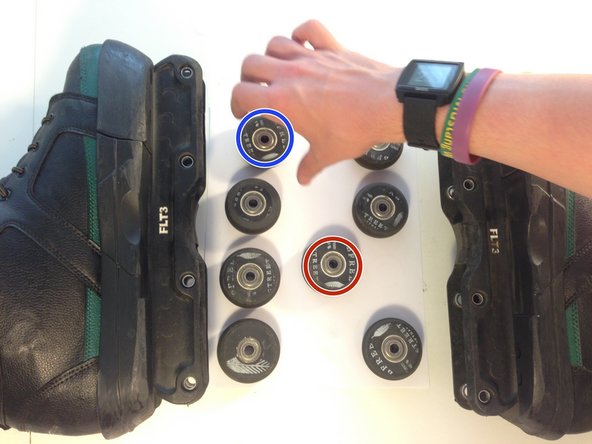 How to redistribute worn inline skate wheels: crwdns2935265:03crwdnd2935265:03crwdnd2935265:03crwdne2935265:0