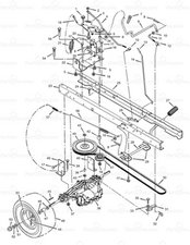 belt diagram for Murray Murray Riding Mower iFixit