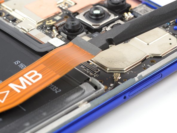 Xiaomi Redmi Note 8 Pro Battery Replacement, Disconnect the interconnect cable: crwdns2935265:016crwdnd2935265:02crwdnd2935265:02crwdne2935265:0