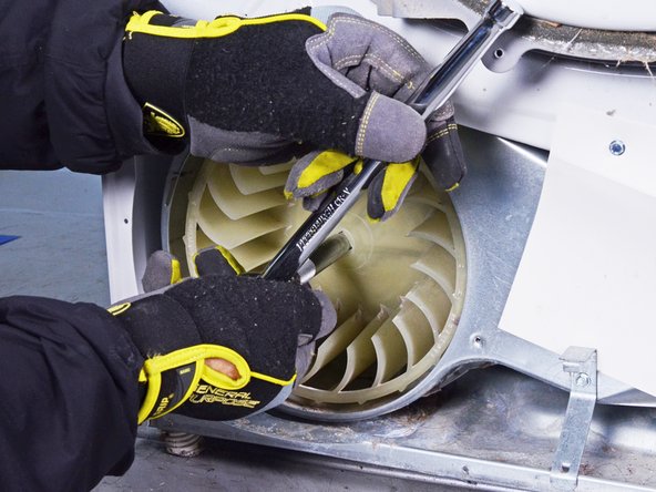 Whirlpool Dryer Blower Wheel Replacement, Remove the blower wheel: crwdns2935265:029crwdnd2935265:03crwdnd2935265:03crwdne2935265:0