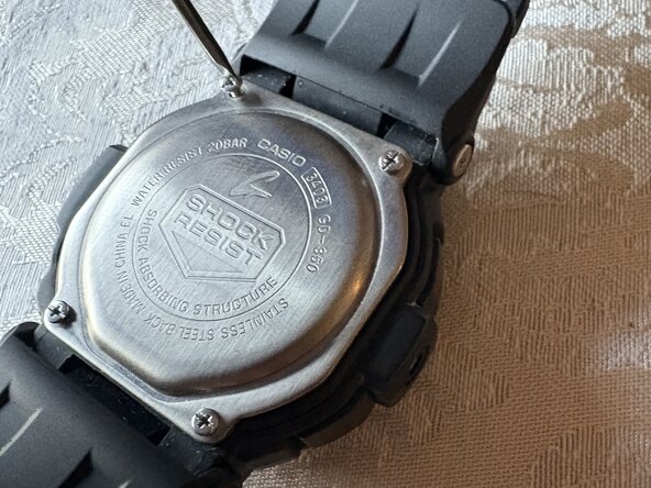 Casio G-Shock GD-350 Battery Replacement: crwdns2935265:011crwdnd2935265:02crwdnd2935265:03crwdne2935265:0