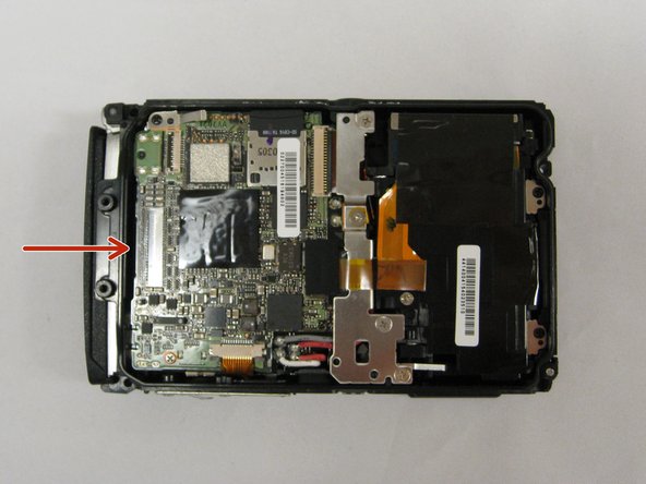 Olympus Stylus Tough 6020 Flash Replacement, Motherboard: crwdns2935265:011crwdnd2935265:02crwdnd2935265:03crwdne2935265:0