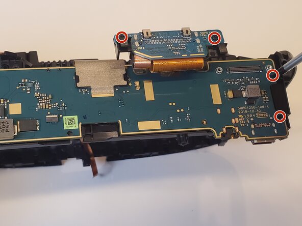 HTC Vive Cosmos Disassembly, Remove Cable Port Board Screws: crwdns2935265:012crwdnd2935265:01crwdnd2935265:01crwdne2935265:0