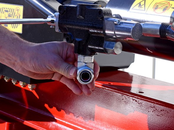 Toro Log Splitters 22618HD 2019 Control Valve Replacement: step 15, image 2 of 3