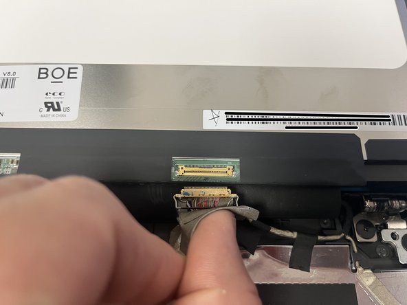 Dell Chromebook 3100 Screen Replacement, Unplug Screen: crwdns2935265:04crwdnd2935265:03crwdnd2935265:03crwdne2935265:0