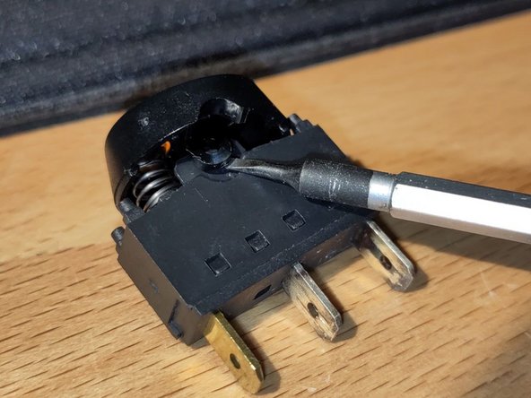 Ariete Espresso Novecento 1387 PCB Replacement, Remove switch: crwdns2935265:05crwdnd2935265:02crwdnd2935265:02crwdne2935265:0