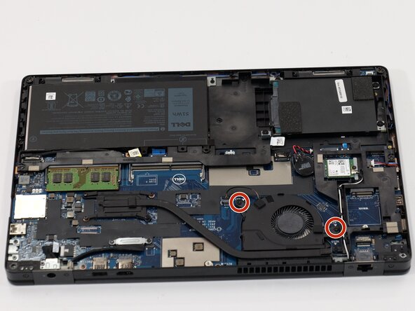 Dell Latitude 5580 Fan Replacement: crwdns2935265:02crwdnd2935265:01crwdnd2935265:02crwdne2935265:0