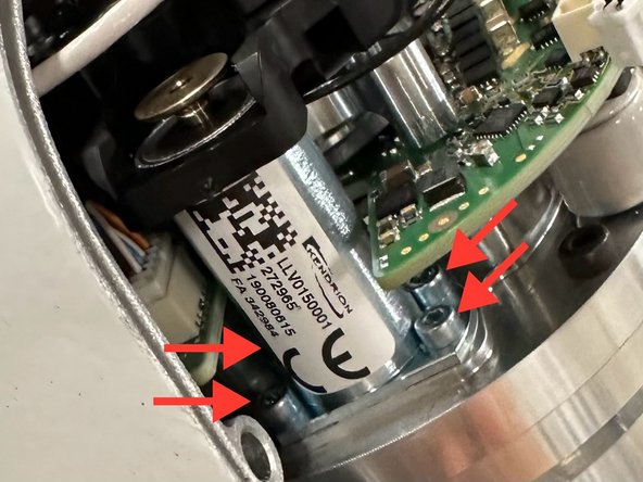 Franka Emika Panda Robot Electromagnetic Locking System (Brake) Replacement, Unfasten the broken locking solenoid: crwdns2935265:05crwdnd2935265:02crwdnd2935265:03crwdne2935265:0