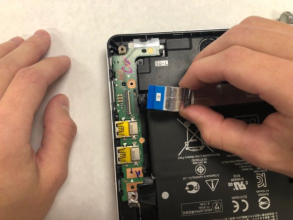 ASUS Transformer Book Flip TP500LA USB and Power Circuit Board Replacement