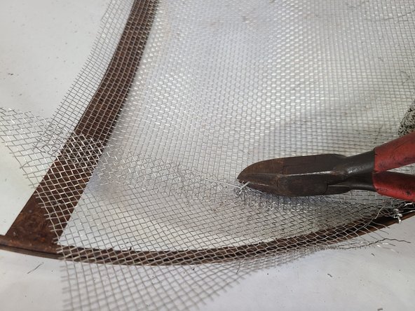 How to Repair a Firepit Spark Screen Lid: step 6, image 3 of 3