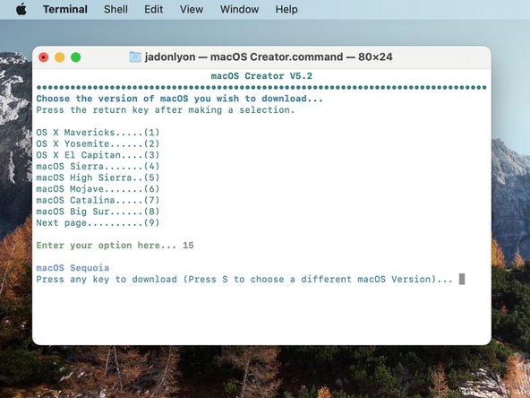 How to use the macOS Creator: 步骤 12 中的图像 2，2
