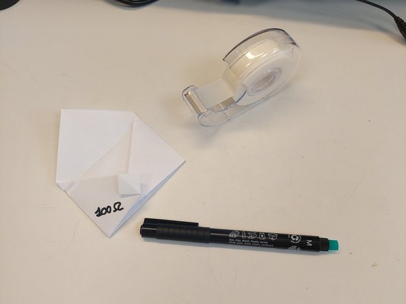 SMD resistors organizer, prepare the sheets of values (step1): 手順 5、 3の画像 2