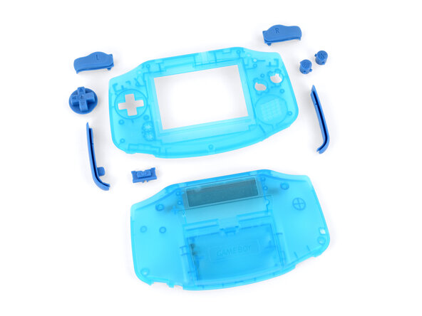 How to Reshell Your Game Boy Advance, Gather your new parts: crwdns2935265:019crwdnd2935265:01crwdnd2935265:03crwdne2935265:0
